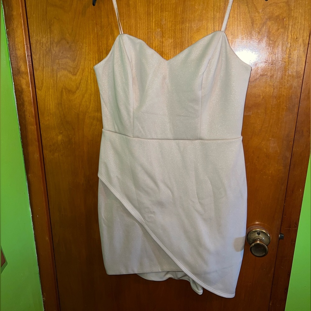 City Studio strapless dress